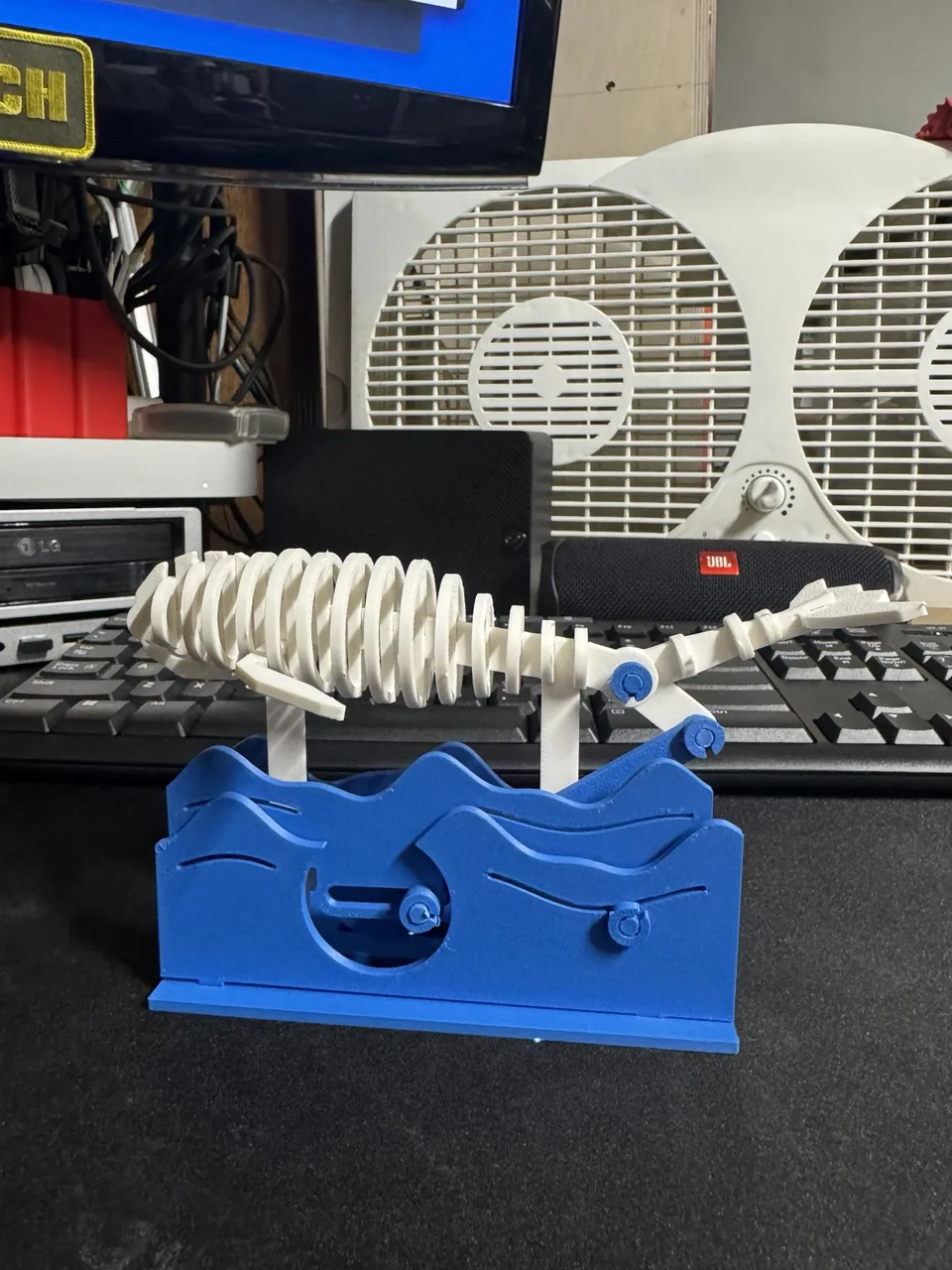 Supplied assembled whale photograph
